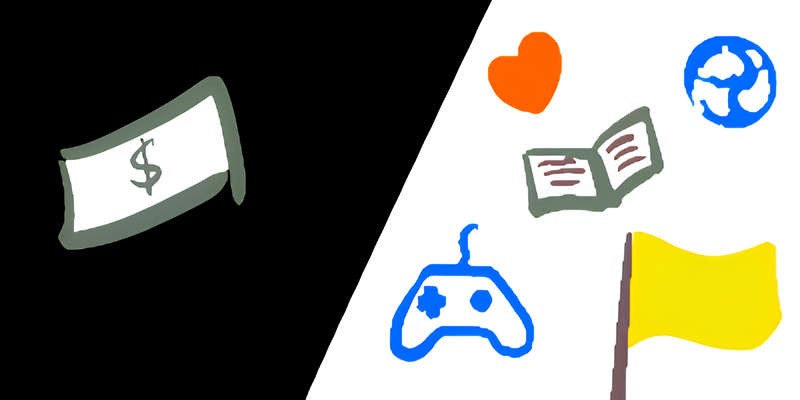 돈 vs 재미, 학습욕, 양심
